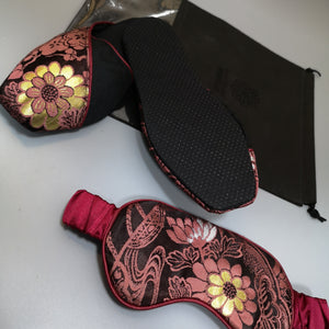 IS Indoor Slippers + Sleep Mask Set- 2612