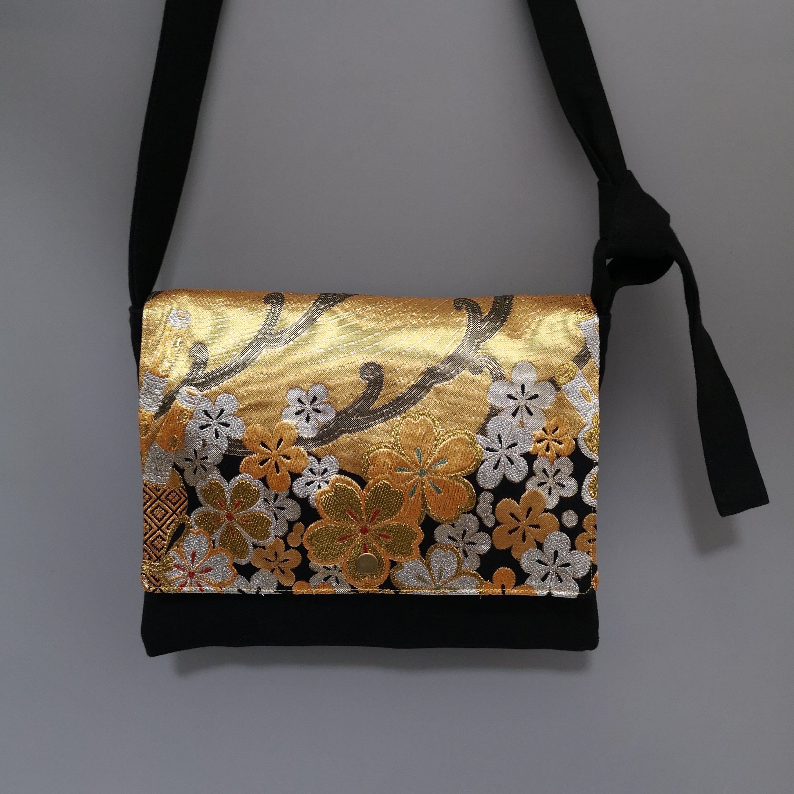 *OC Obi Handknotted Canvas Bags- 1409