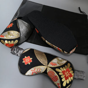 IS Indoor Slippers + Sleep Mask Set- 2604