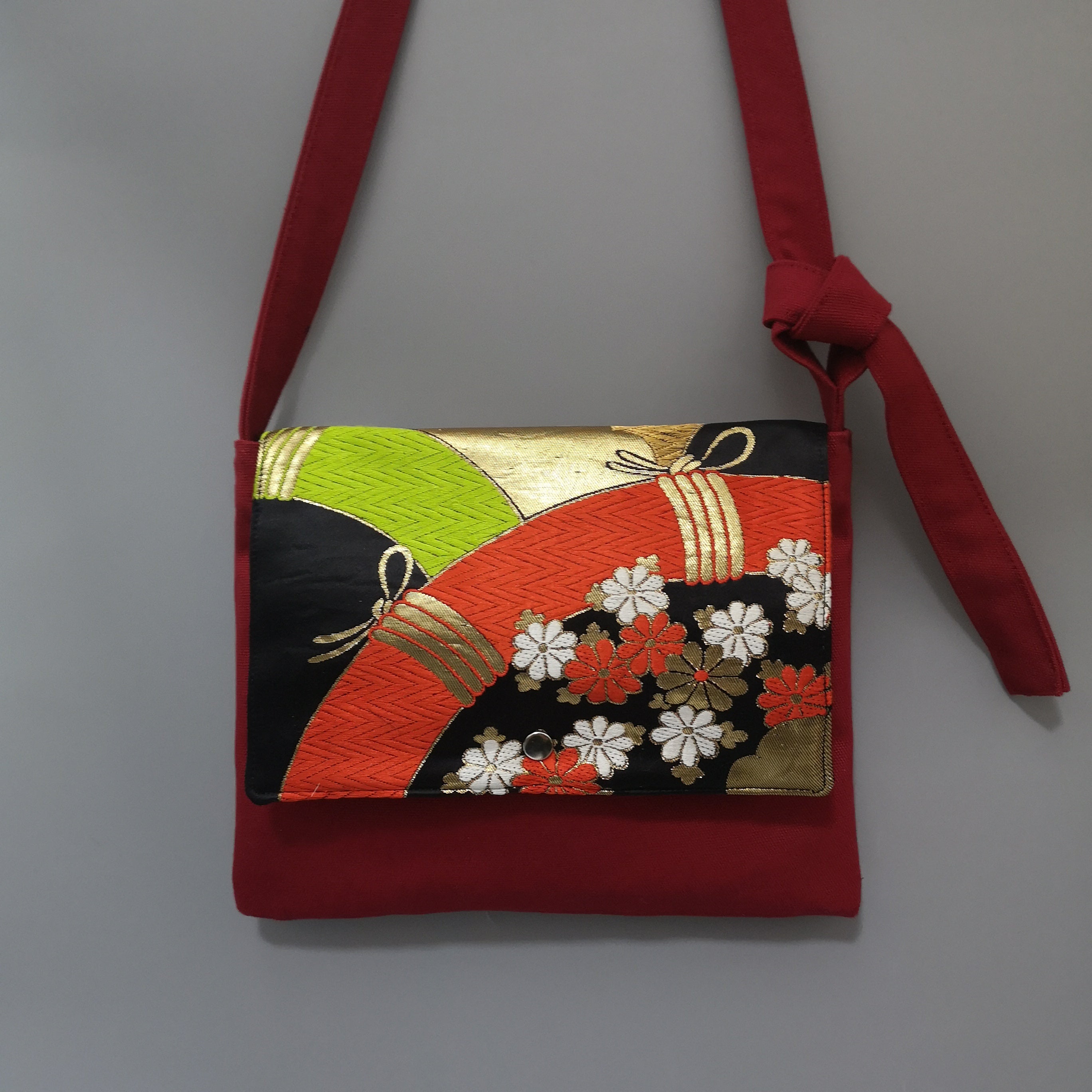 *OC Obi Handknotted Canvas Bags- 1405