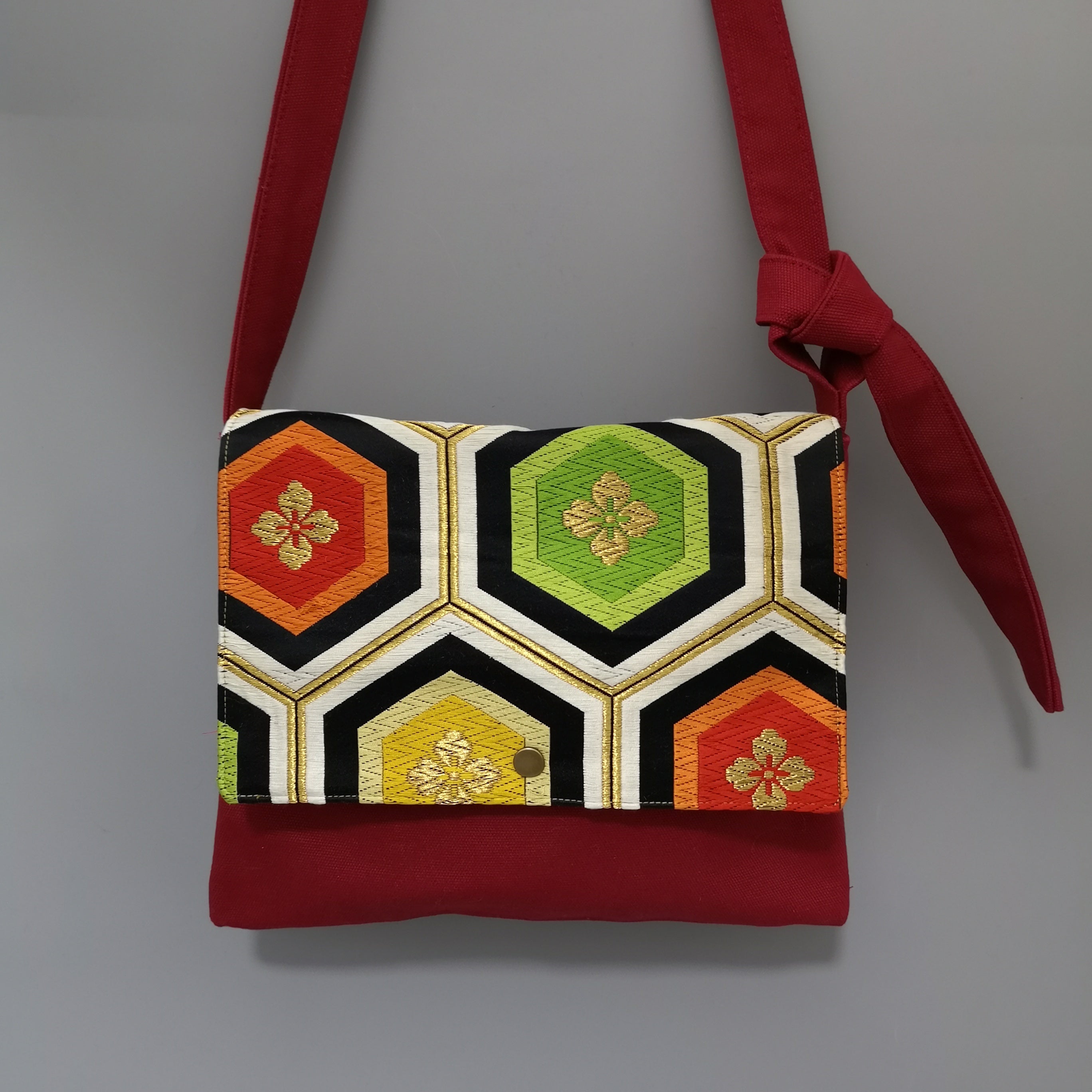 *OC Obi Handknotted Canvas Bags- 1412